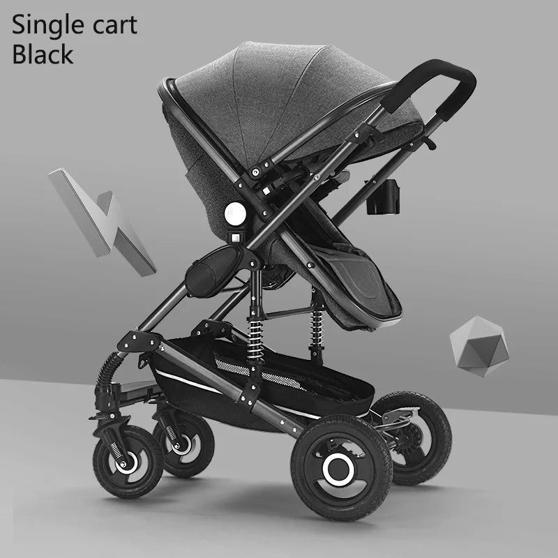 3-in-1 Multi-Functional Baby Stroller with Carrycot – Wholesale Baby Car Seat Carriage