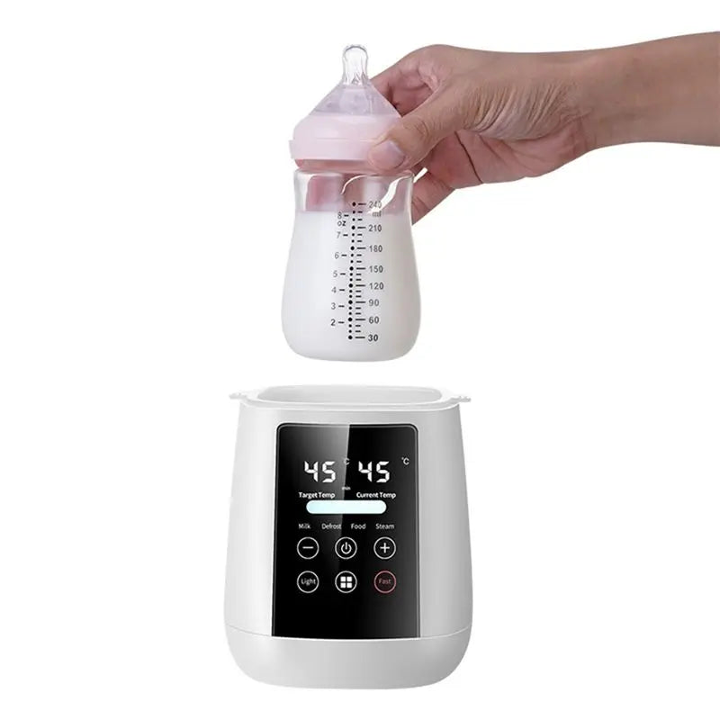 6-in-1 Thermostatic Bottle Warmer & Sterilizer – Multi-Function Home Breast Milk Warmer