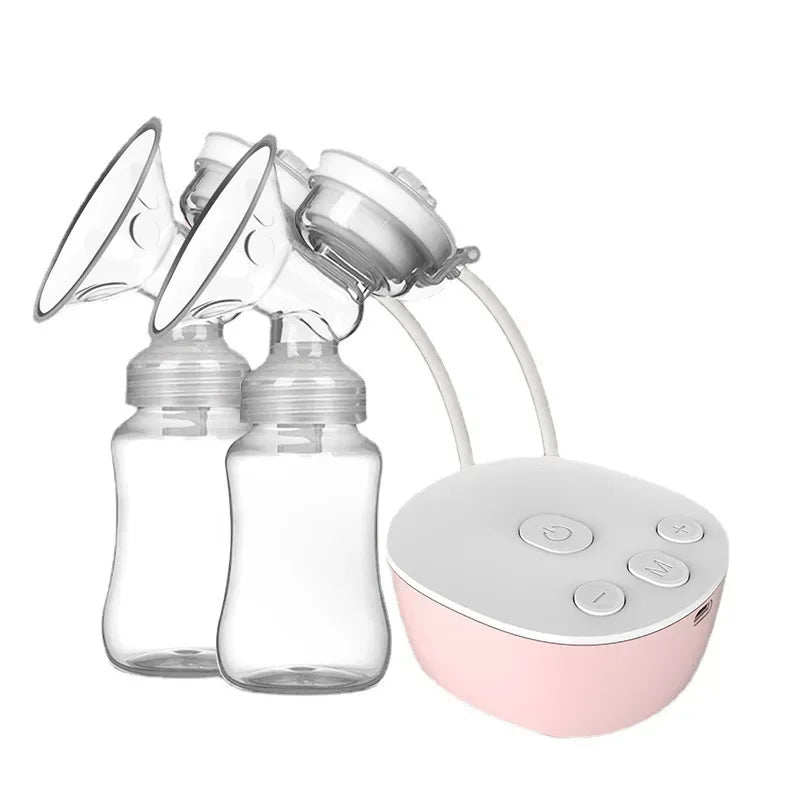 Double Electric Breast Pump – High Suction Both Sides, Silent & Fully Automatic