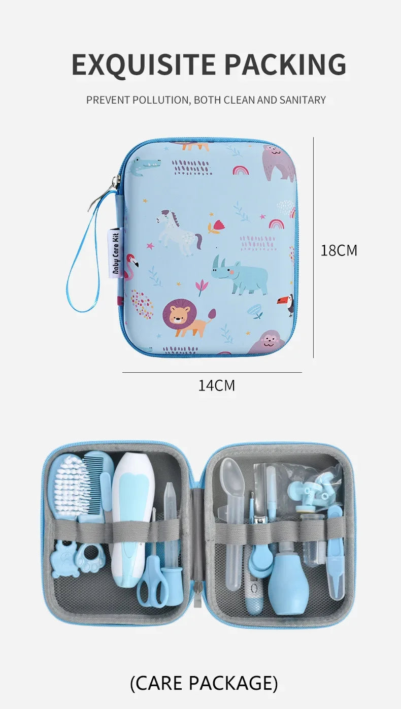 20-Piece Baby Healthcare & Grooming Kit – Complete Newborn Care Set with Nail Clipper & Nasal Aspirator