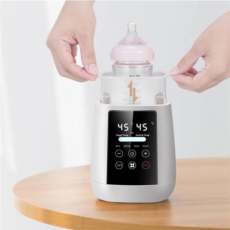 6-in-1 Thermostatic Bottle Warmer & Sterilizer – Multi-Function Home Breast Milk Warmer