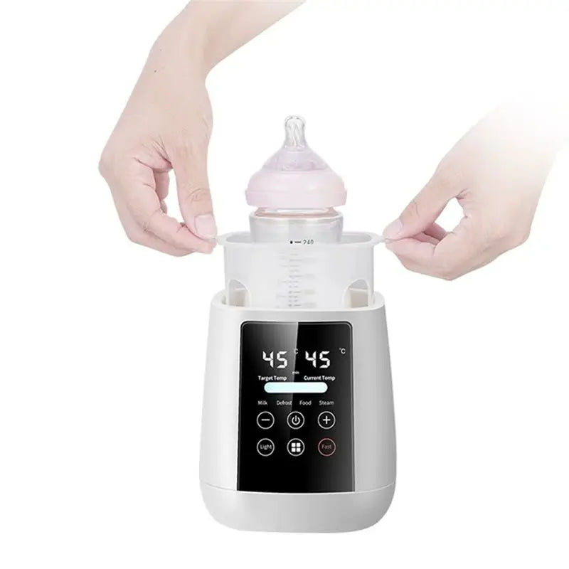 6-in-1 Thermostatic Bottle Warmer & Sterilizer – Multi-Function Home Breast Milk Warmer