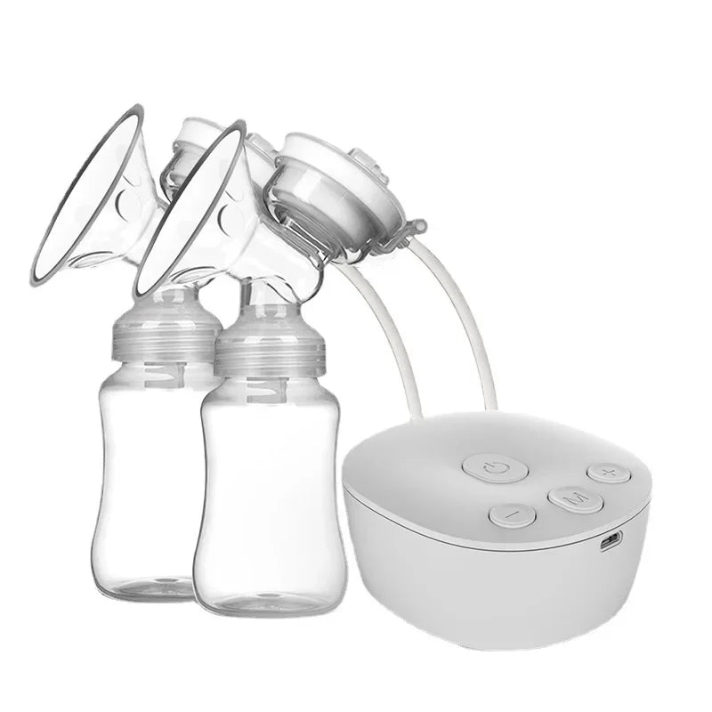 Double Electric Breast Pump – High Suction Both Sides, Silent & Fully Automatic