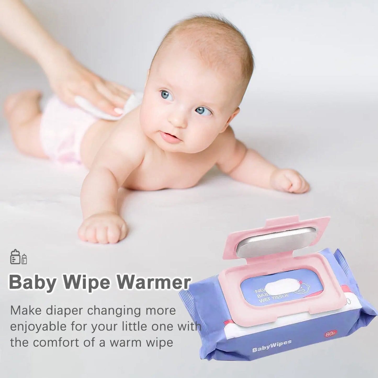 Portable USB Baby Wipe Warmer – Travel Wet Wipes Heater for Babies
