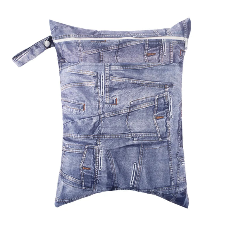 Large Waterproof Baby Diaper Bag – 30x40cm Wet Dry Bag for Stroller & Outdoor Use