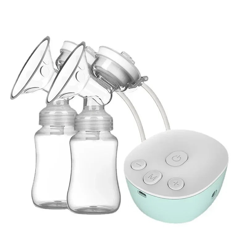 Double Electric Breast Pump – High Suction Both Sides, Silent & Fully Automatic