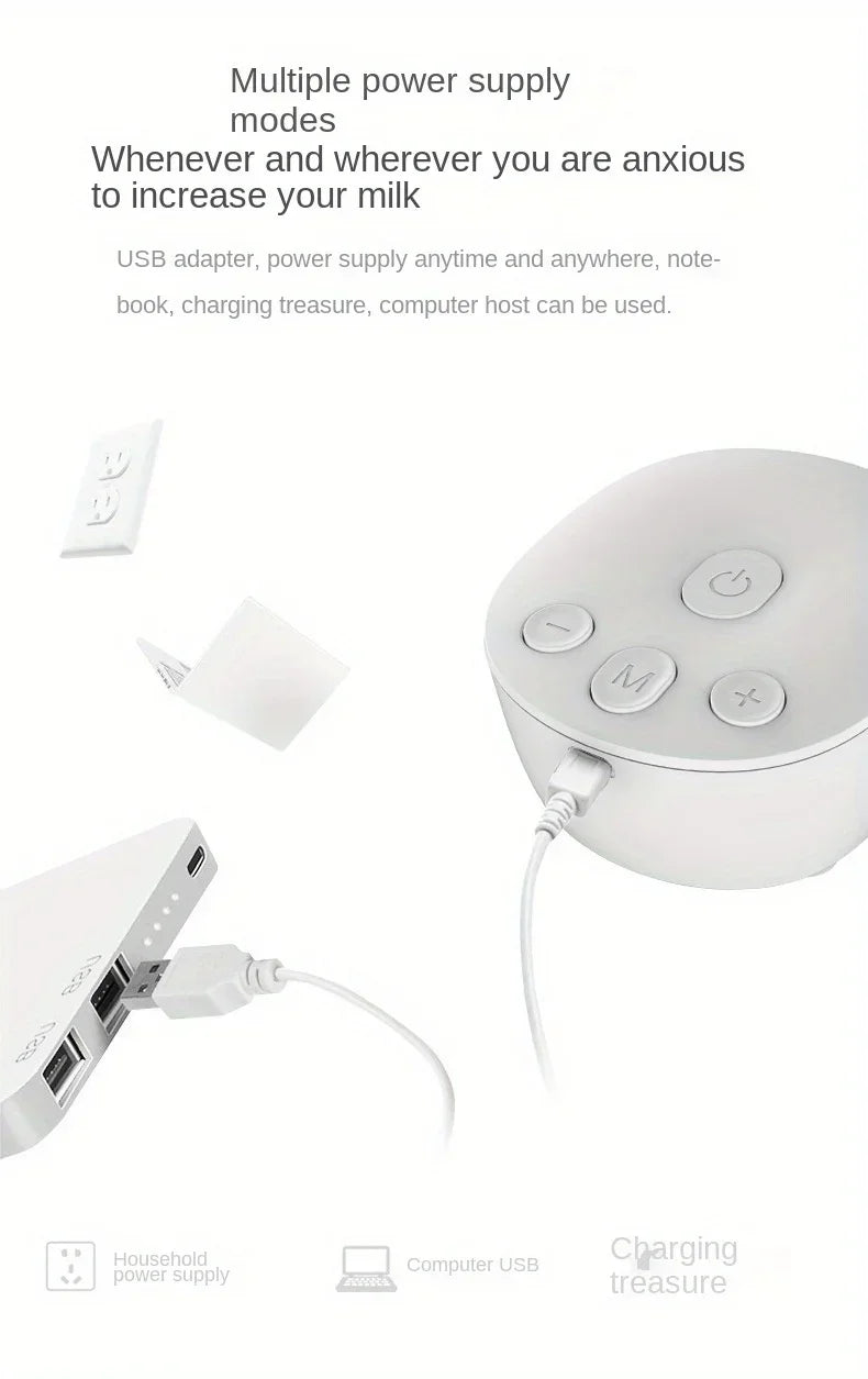Double Electric Breast Pump – High Suction Both Sides, Silent & Fully Automatic