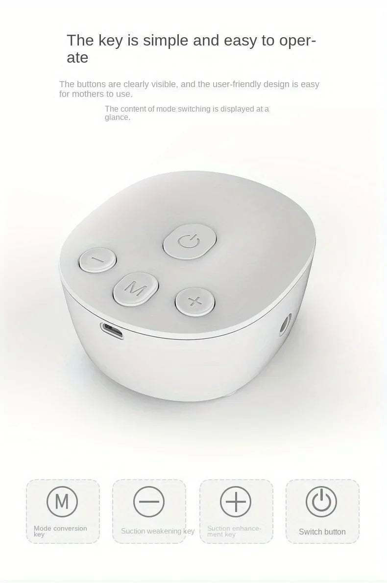 Double Electric Breast Pump – High Suction Both Sides, Silent & Fully Automatic