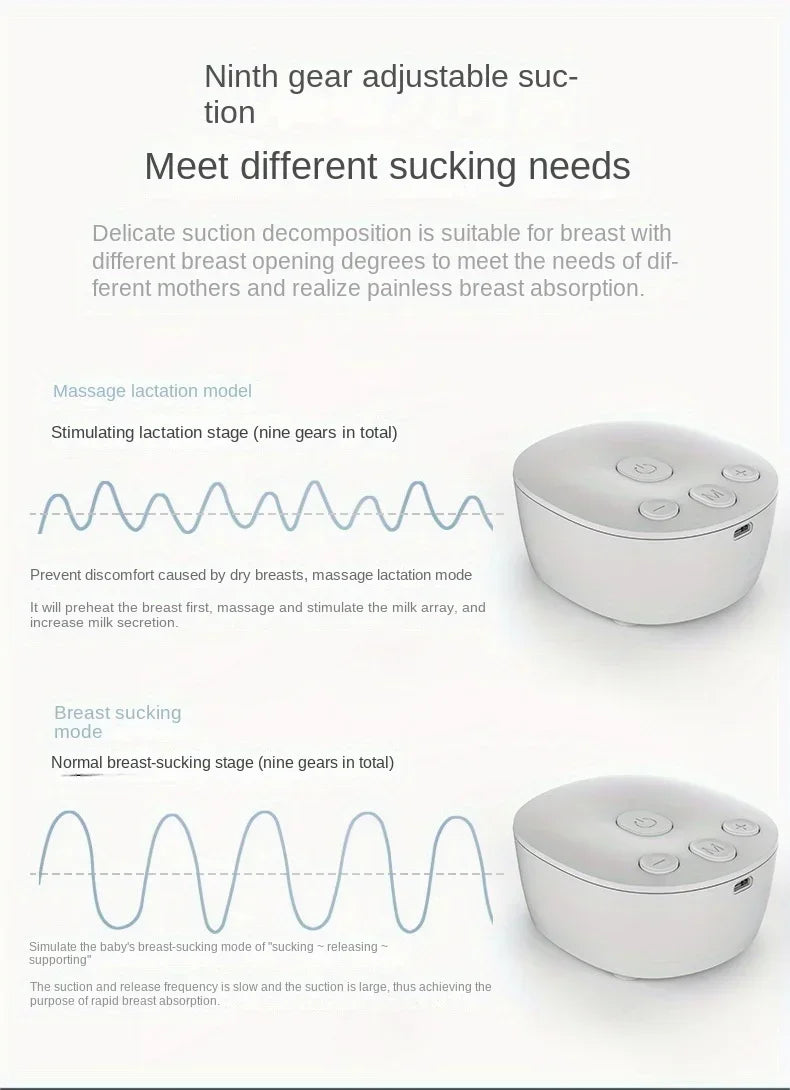 Double Electric Breast Pump – High Suction Both Sides, Silent & Fully Automatic