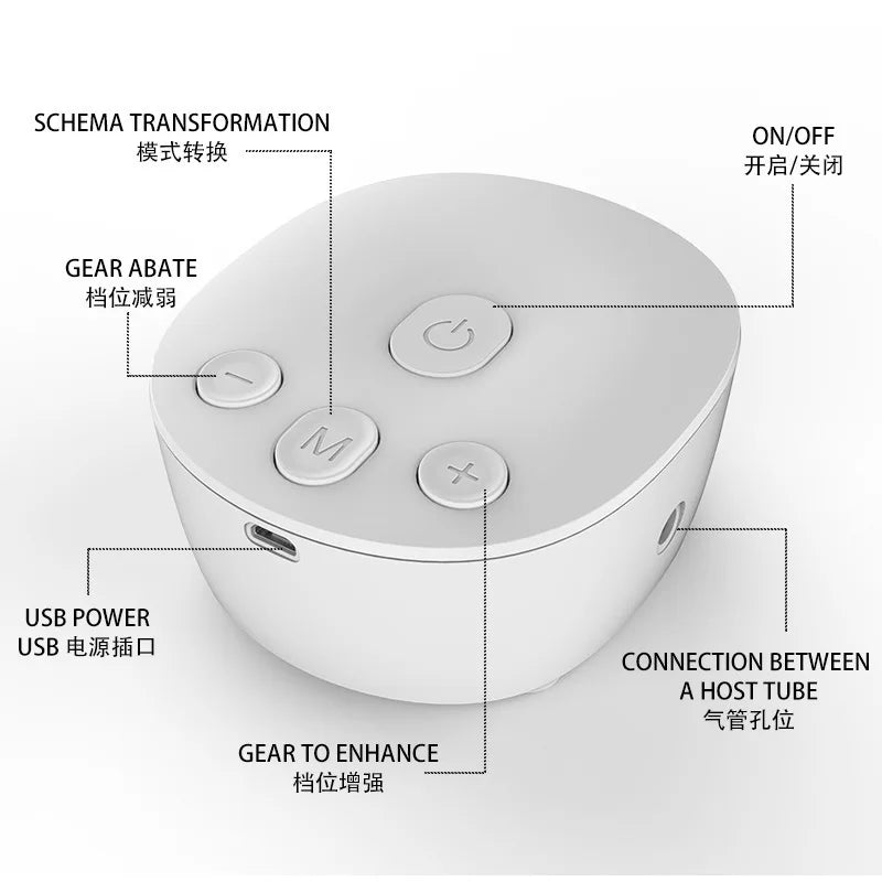 Double Electric Breast Pump – High Suction Both Sides, Silent & Fully Automatic
